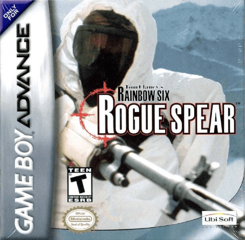Rainbow Six Rogue Spear box art for GameBoy Advance